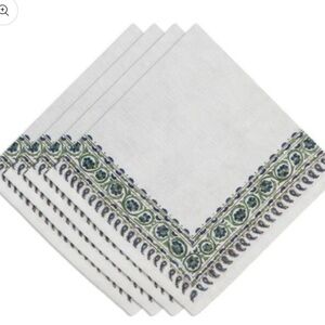 Bohemian Vine Napkins Set by Veronica Beard & Juliska Set Of 9